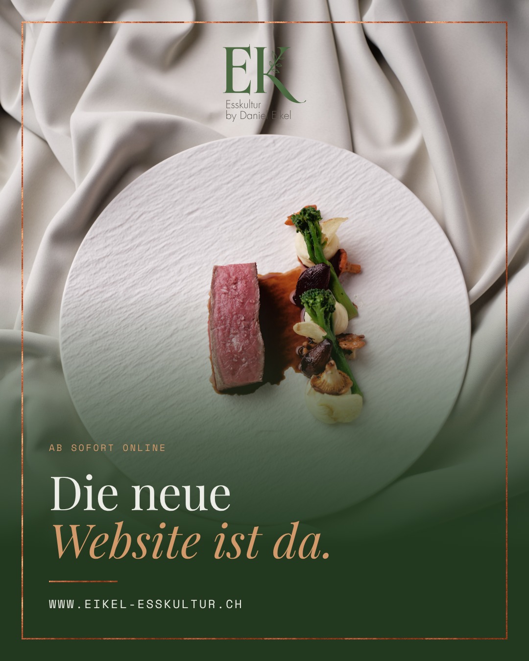 Instagram-Beitrag mit Teller