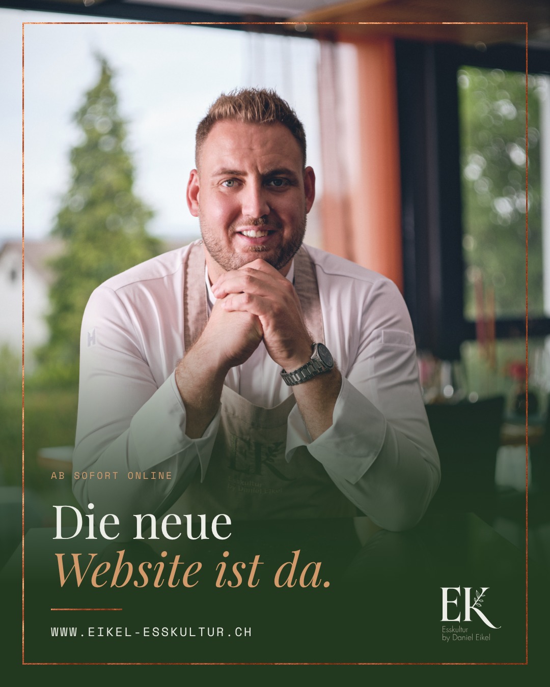 Instagram-Beitrag: Die neue Website ist da